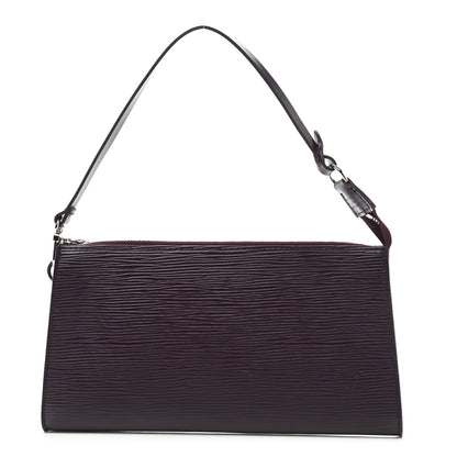 Louis Vuitton Epi Pochette Accessories 24 Cassis 1 of 9