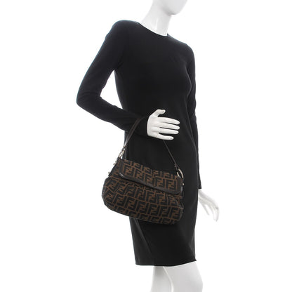 Fendi Zucca Small Chef Shoulder Bag Tobacco 2 of 8