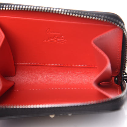 Christian Louboutin Calfskin Ecusson Panettone Coin Purse Navy 5 of 8