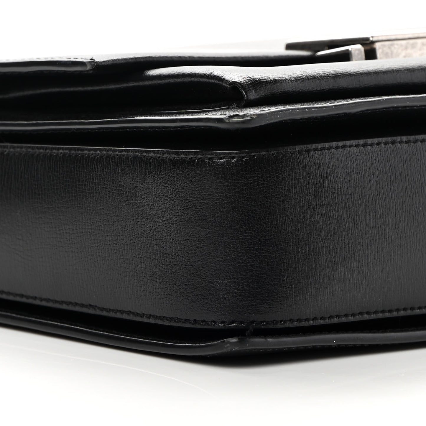 Calfskin Medium Bellechasse Satchel Black