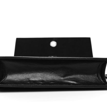Alexander McQueen Calfskin Mini Skull Chain Crossbody Bag Black 10 of 11