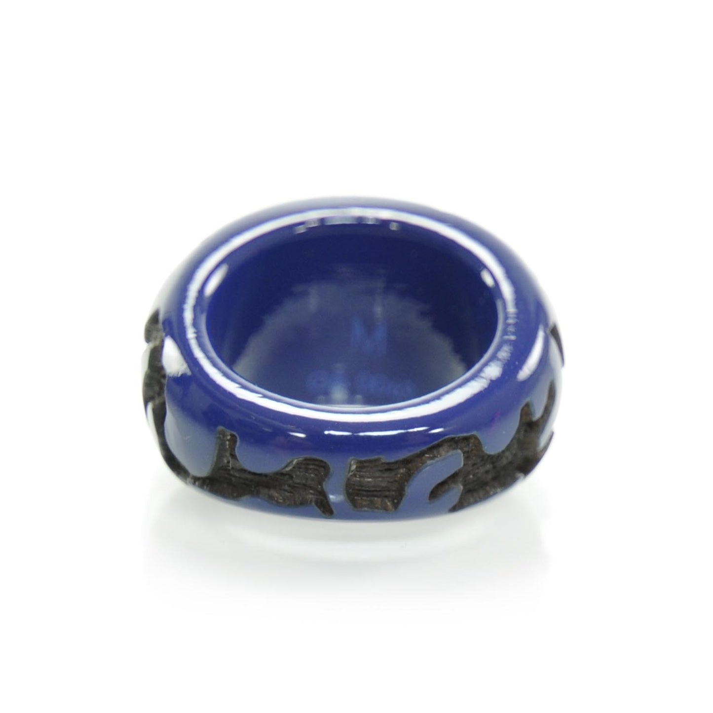 Leomonogram Ring Medium Blue