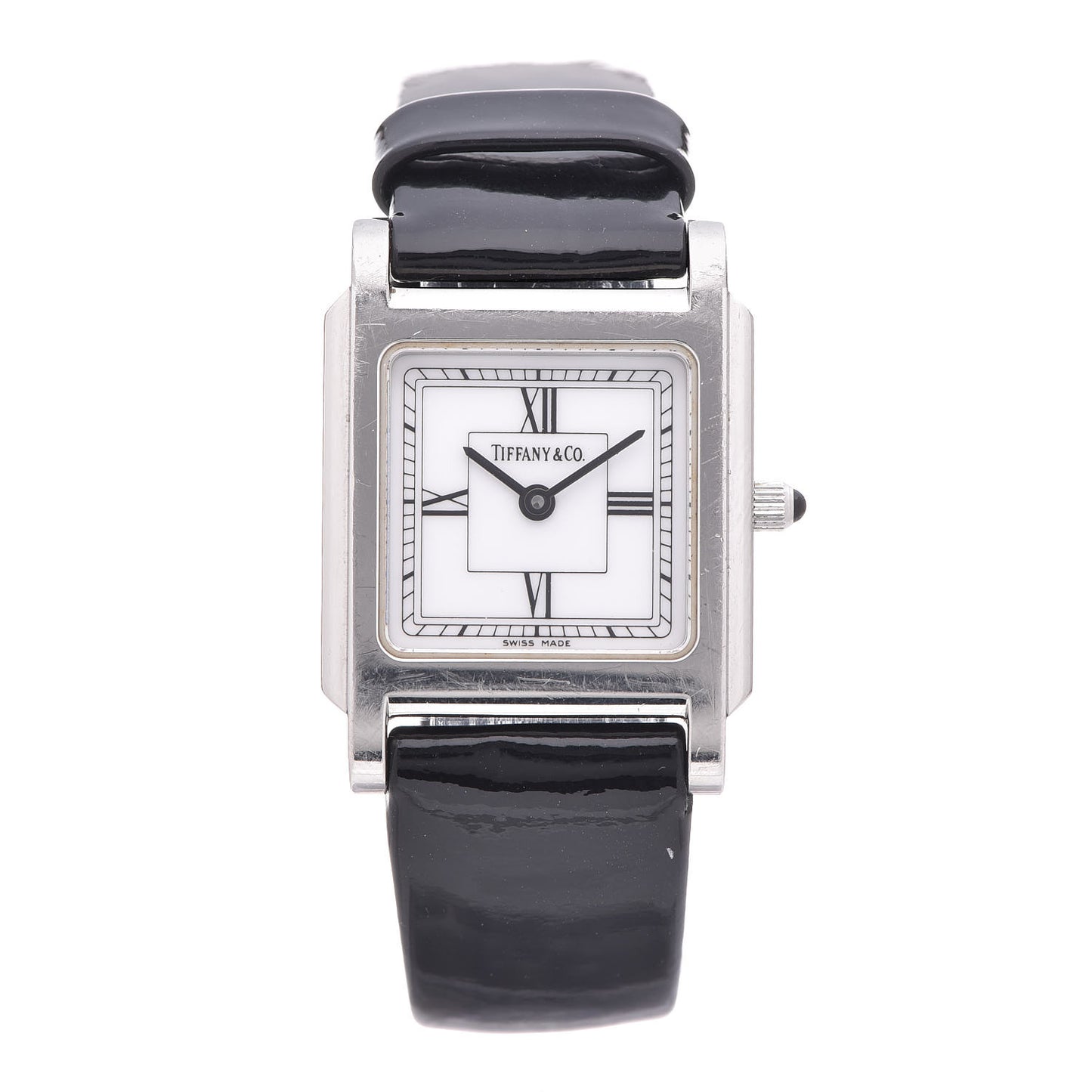 Stainless Steel Patent 24mm Atlas Square Quartz Watch