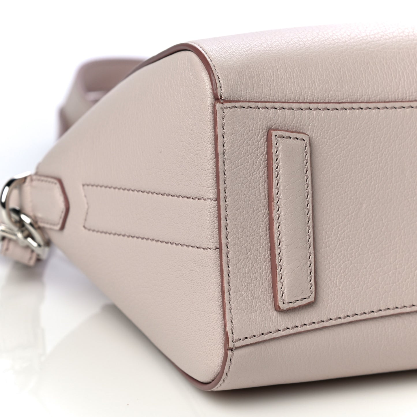 Sugar Goatskin Mini Antigona Nude Pink