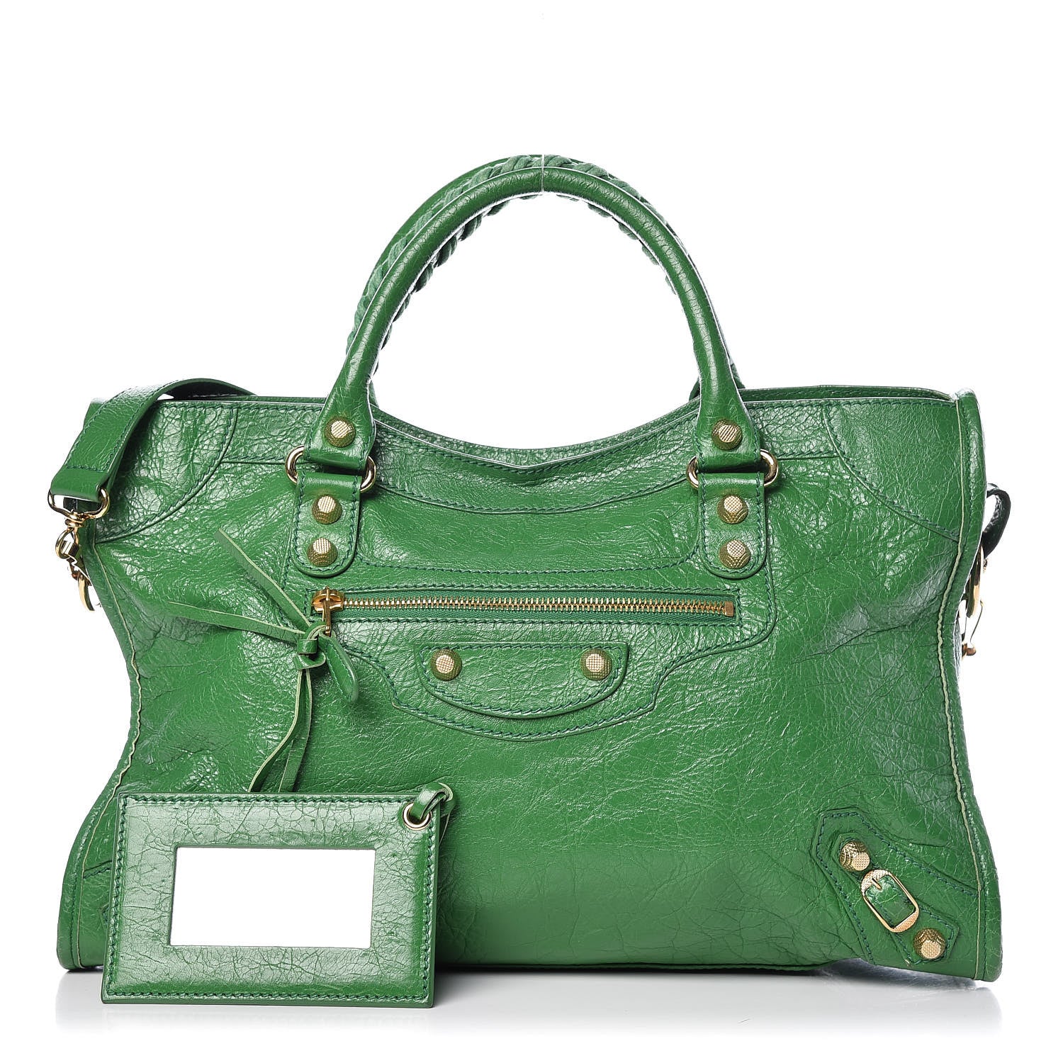 Balenciaga Agneau Giant 12 Gold Hardware City Vert Trefle 1 of 9
