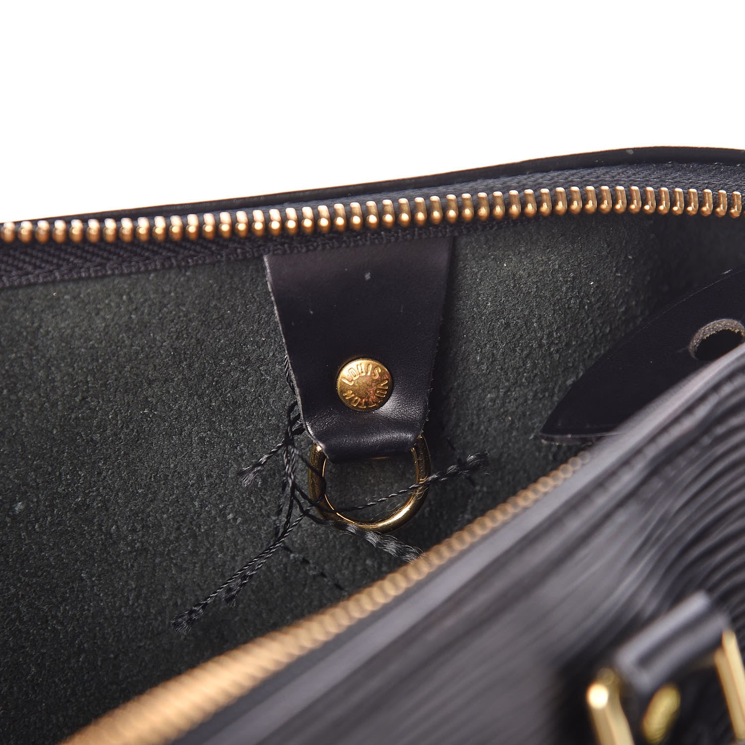 Louis Vuitton Epi Speedy 35 Black 9 of 15