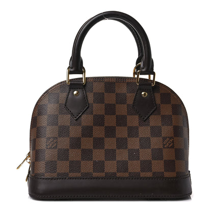 Louis Vuitton Damier Ebene Alma BB 1 of 8