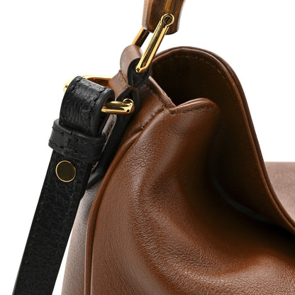 Gucci Softy Wonka Textured Dollar Calfskin Medium Diana Shoulder Bag Cuir Black 12 of 12