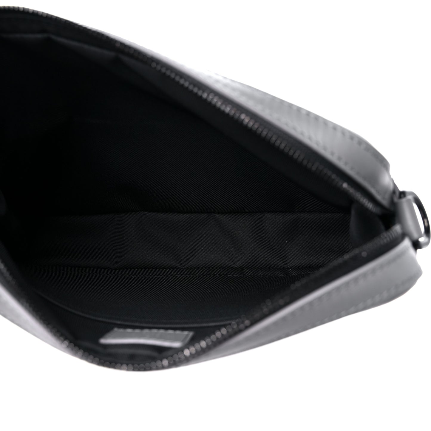 Calfskin Monogram Shadow Duo Messenger Anthracite Gray