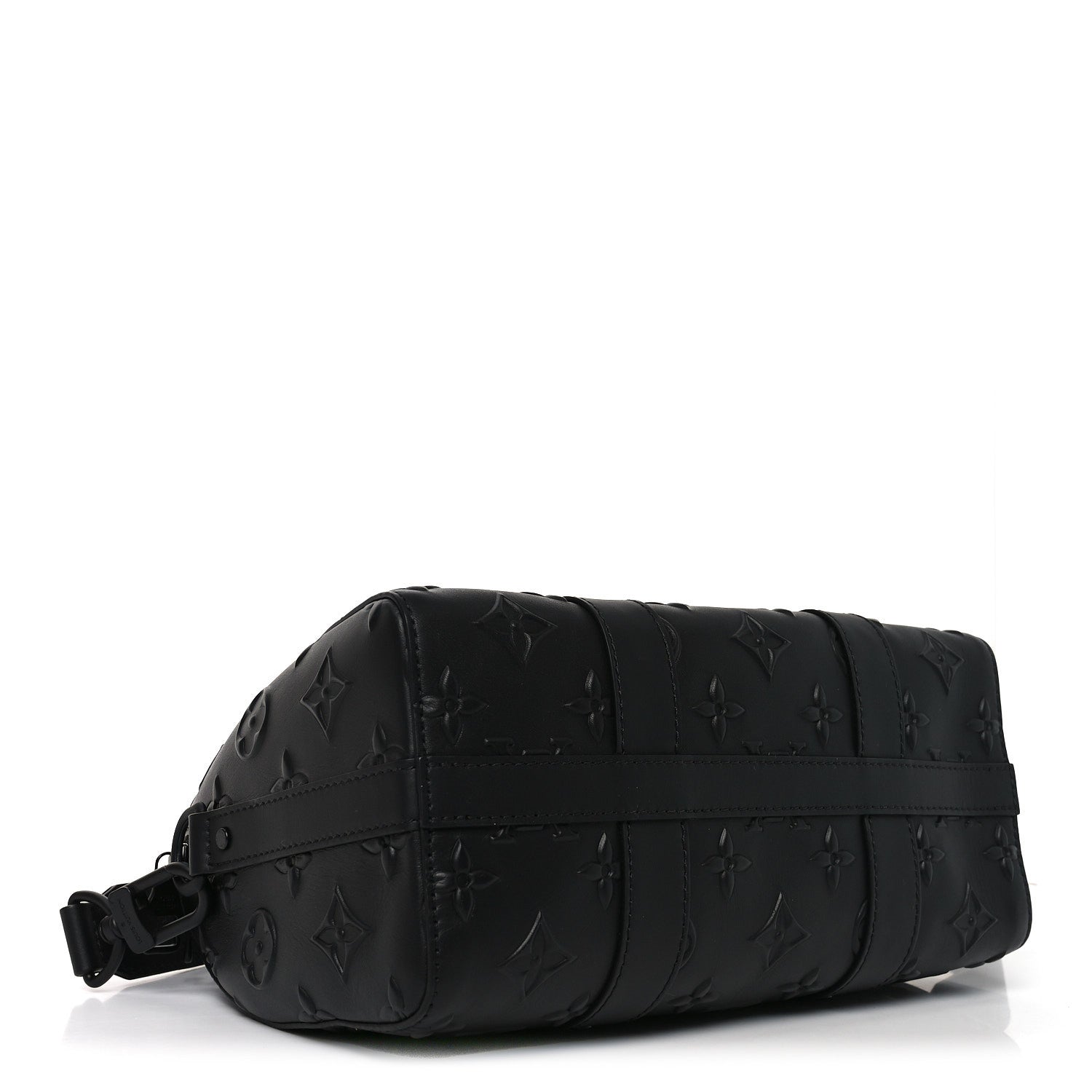 Louis Vuitton Monogram Seal City Keepall Black 3 of 8