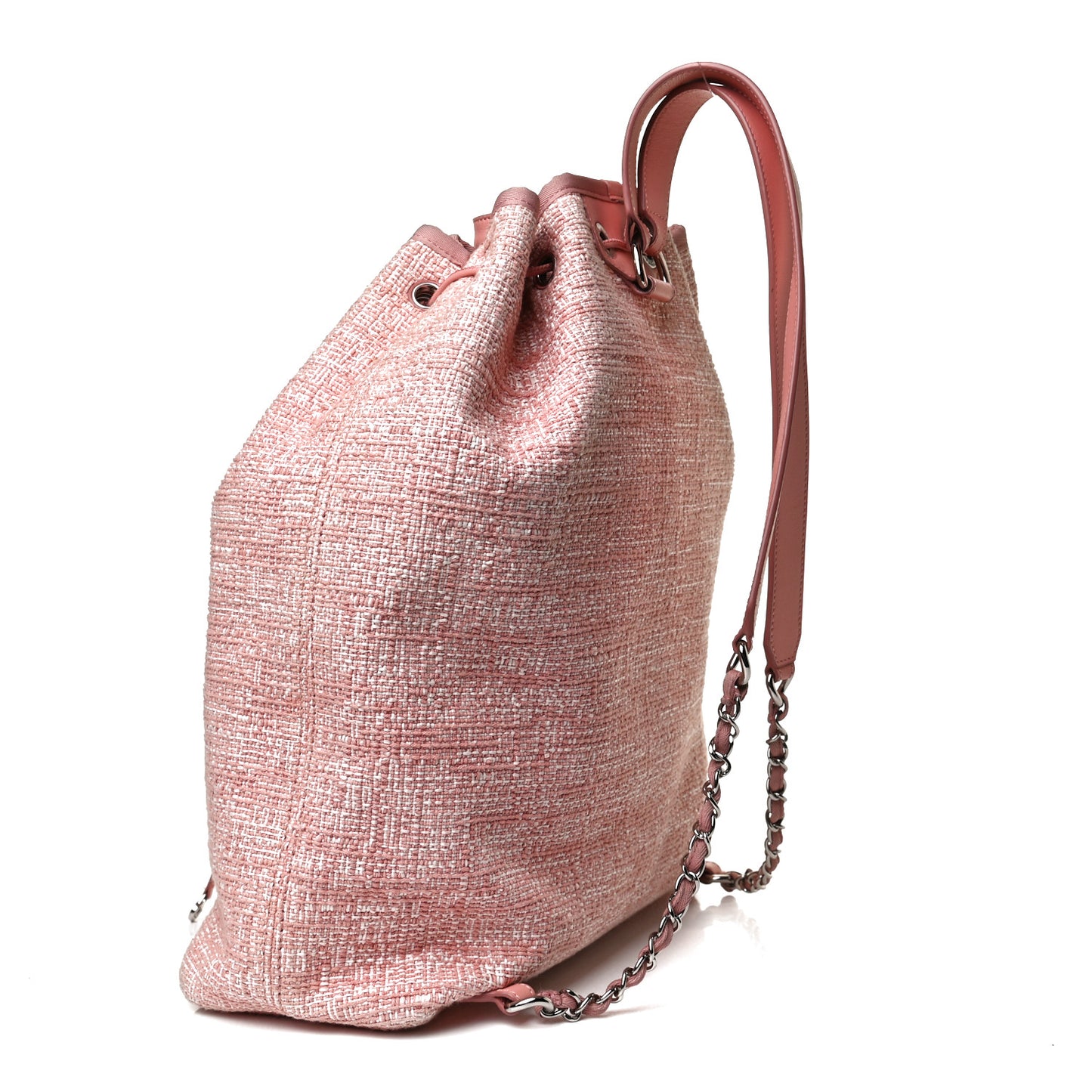 Canvas Large Deauville Backpack Pink