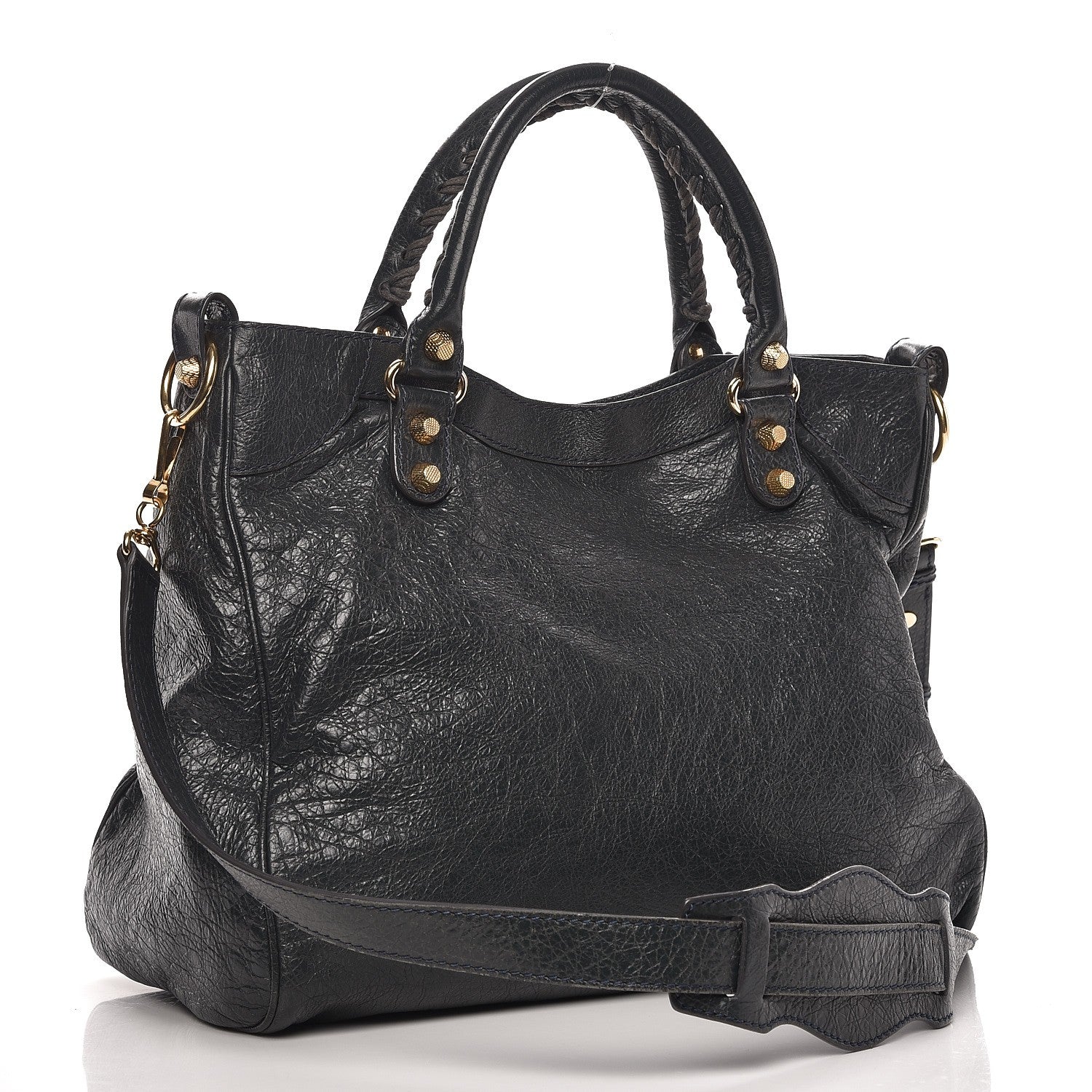 Balenciaga Agneau Giant 12 Gold Hardware Velo Anthracite 3 of 8