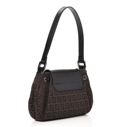 Fendi Zucca Small Shoulder Bag Tobacco 3 of 8