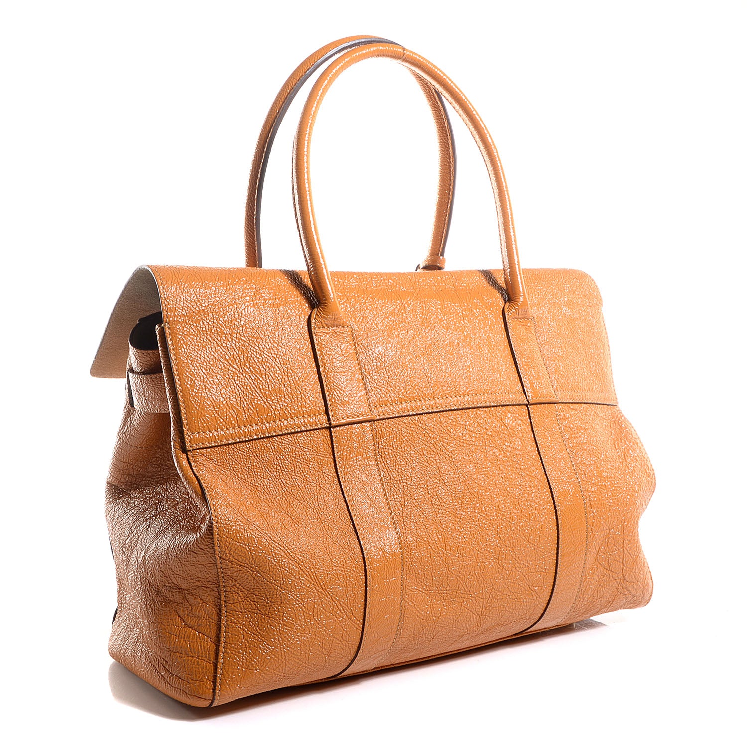 Mulberry Grainy Patent Bayswater Sycamore 3 of 11