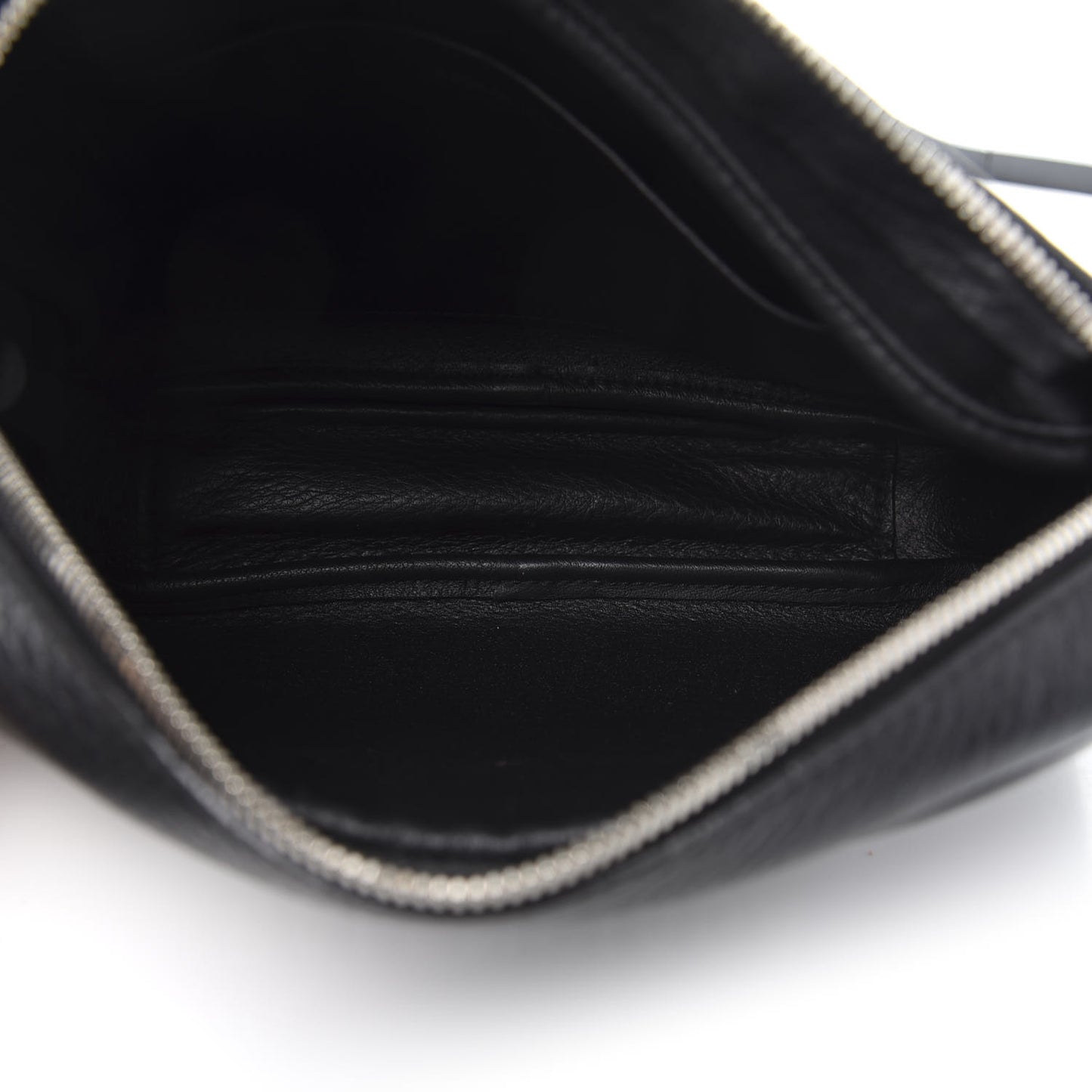 Calfskin Logo S Everyday Camera Bag Black
