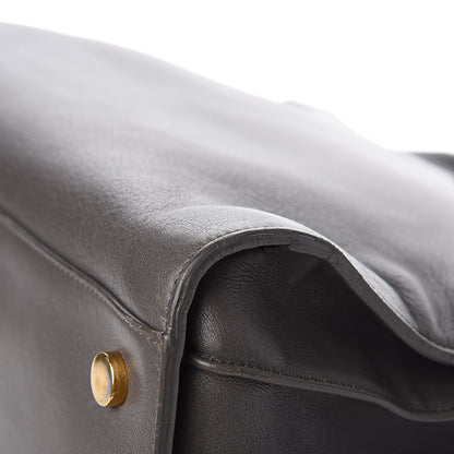 Saint Laurent Calfskin Large Sac De Jour Carryall Grey 12 of 18
