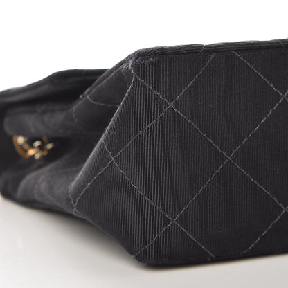 Chanel Grosgrain Quilted Mini Square Flap Black 8 of 8