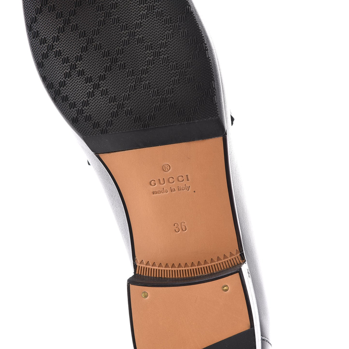 Calfskin Womens 1953 Horsebit Loafers 36 Black