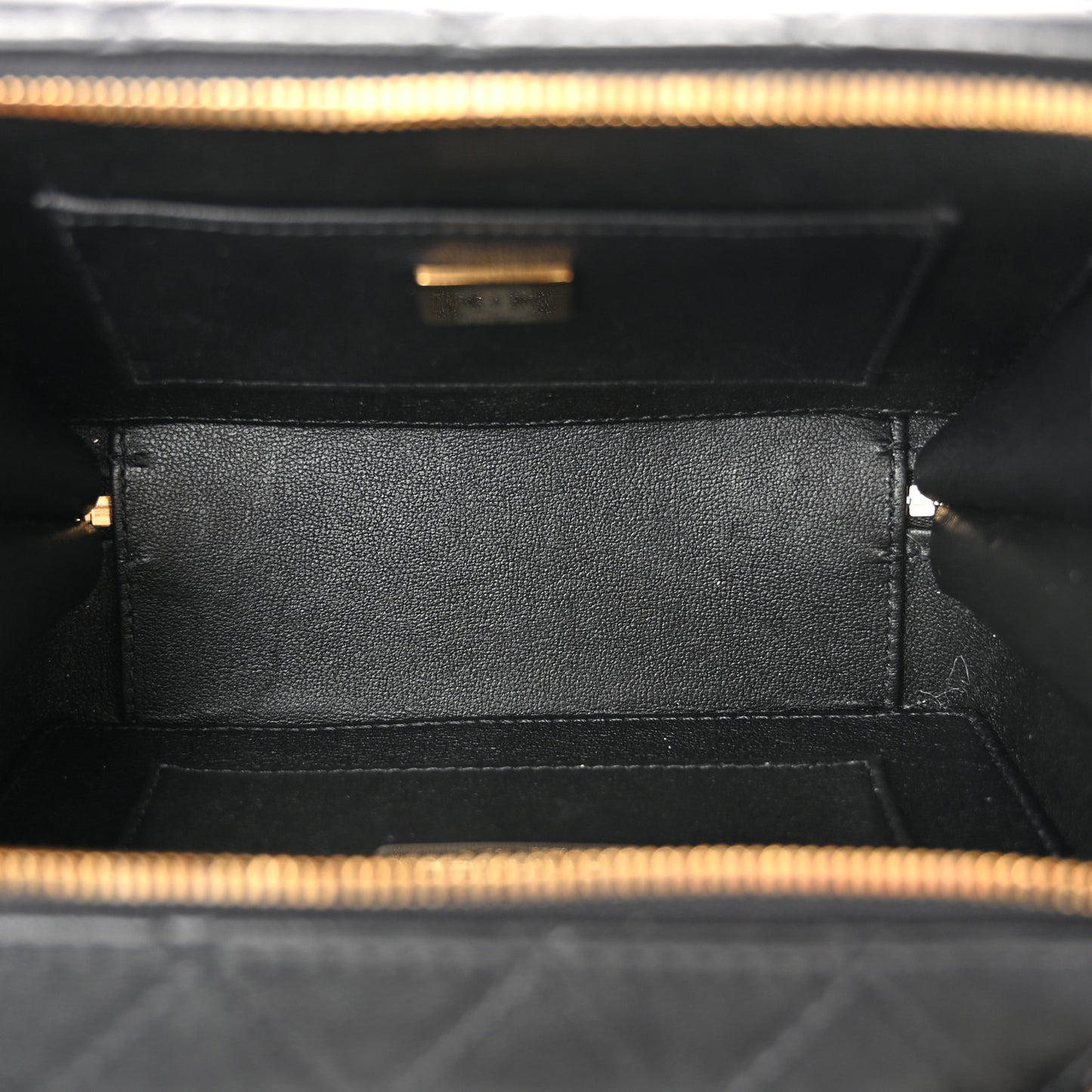 Lambskin Quilted Coco Click Bag Black