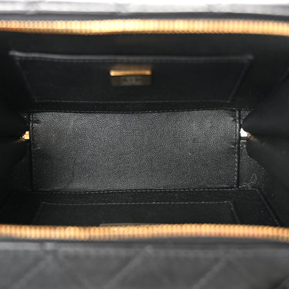 Chanel Lambskin Quilted Coco Click Bag Black 5 of 10