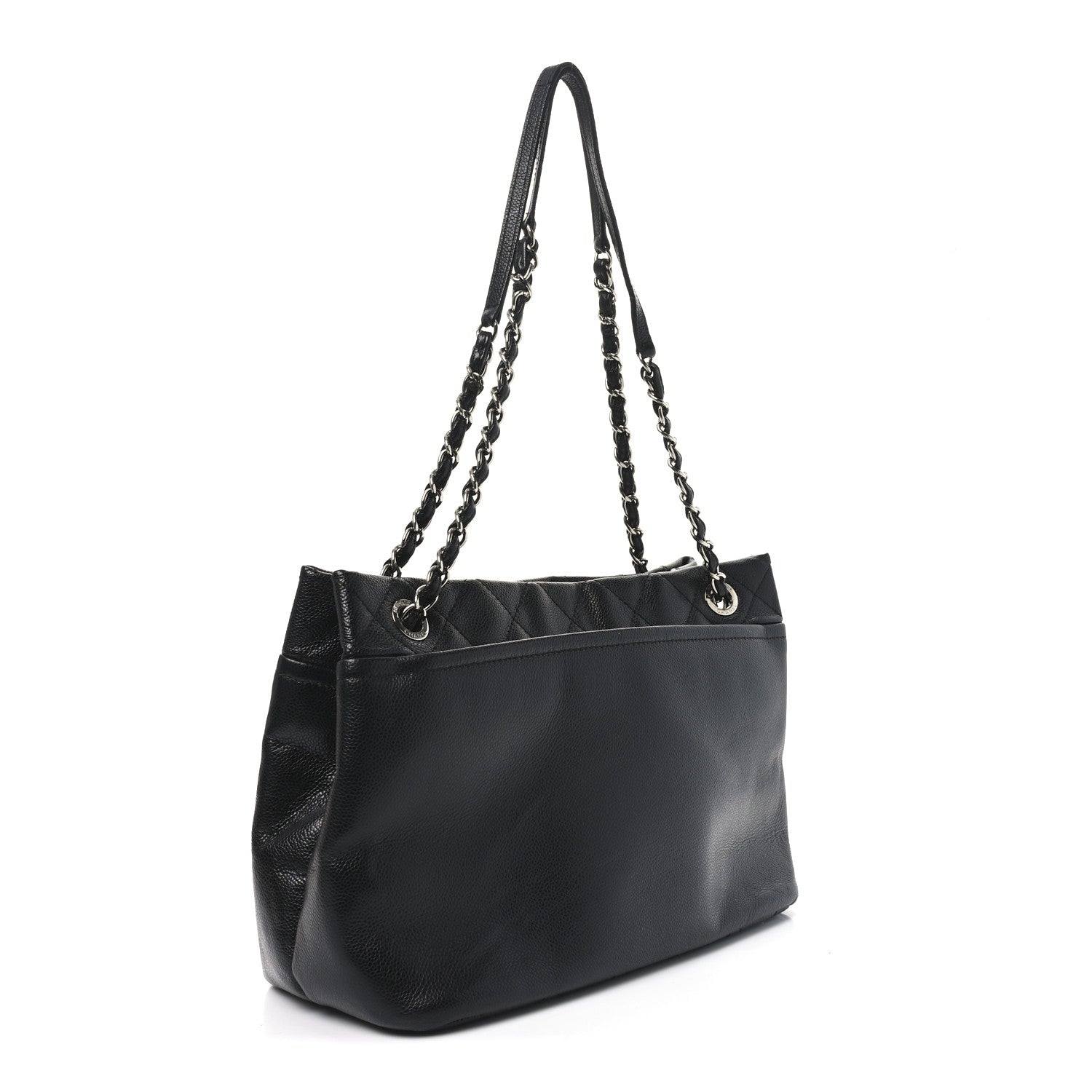 Chanel Caviar Timeless CC Soft Tote Black 3 of 10
