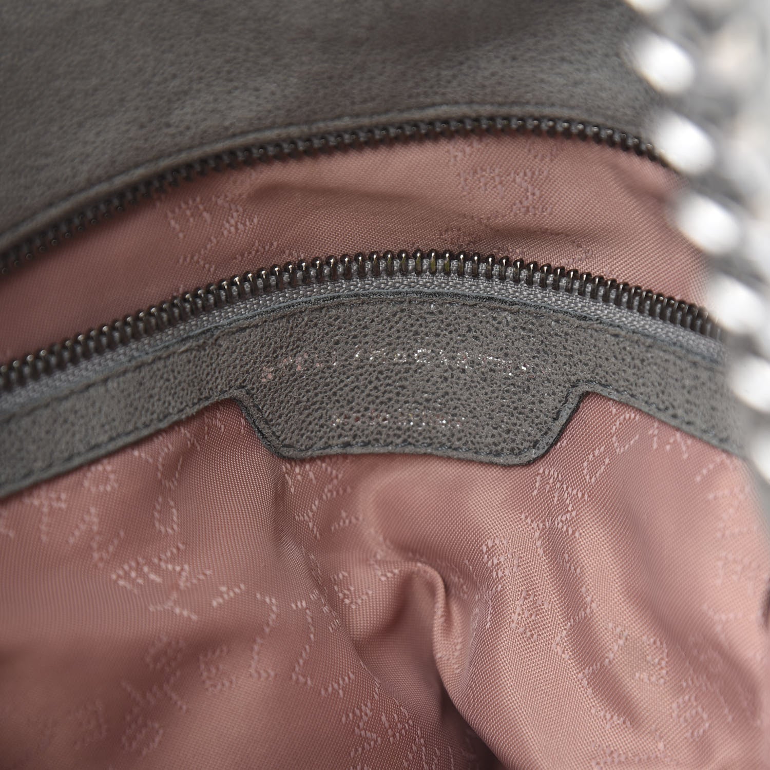 Stella McCartney Shaggy Deer Falabella Fold Over Tote Grey 5 of 9