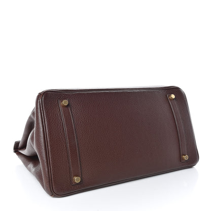 Hermes Togo Birkin 35 Chocolate 4 of 53