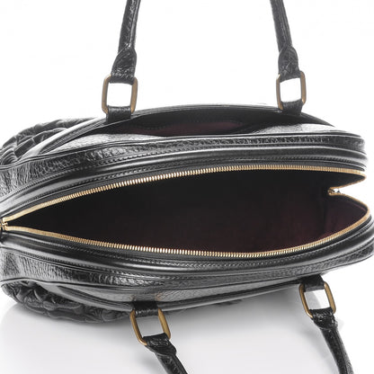 Louis Vuitton Lambskin Vienna Mizi Black 5 of 8