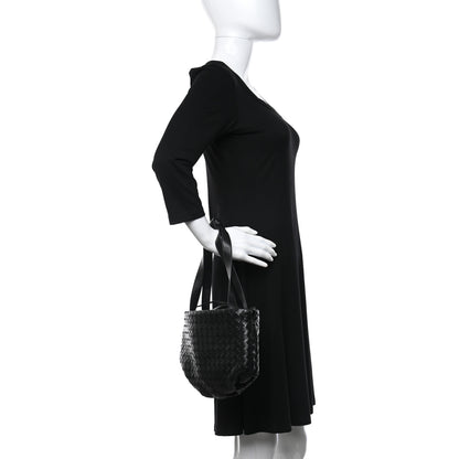 Bottega Veneta Nappa Intrecciato Small Bulb Black 3 of 9