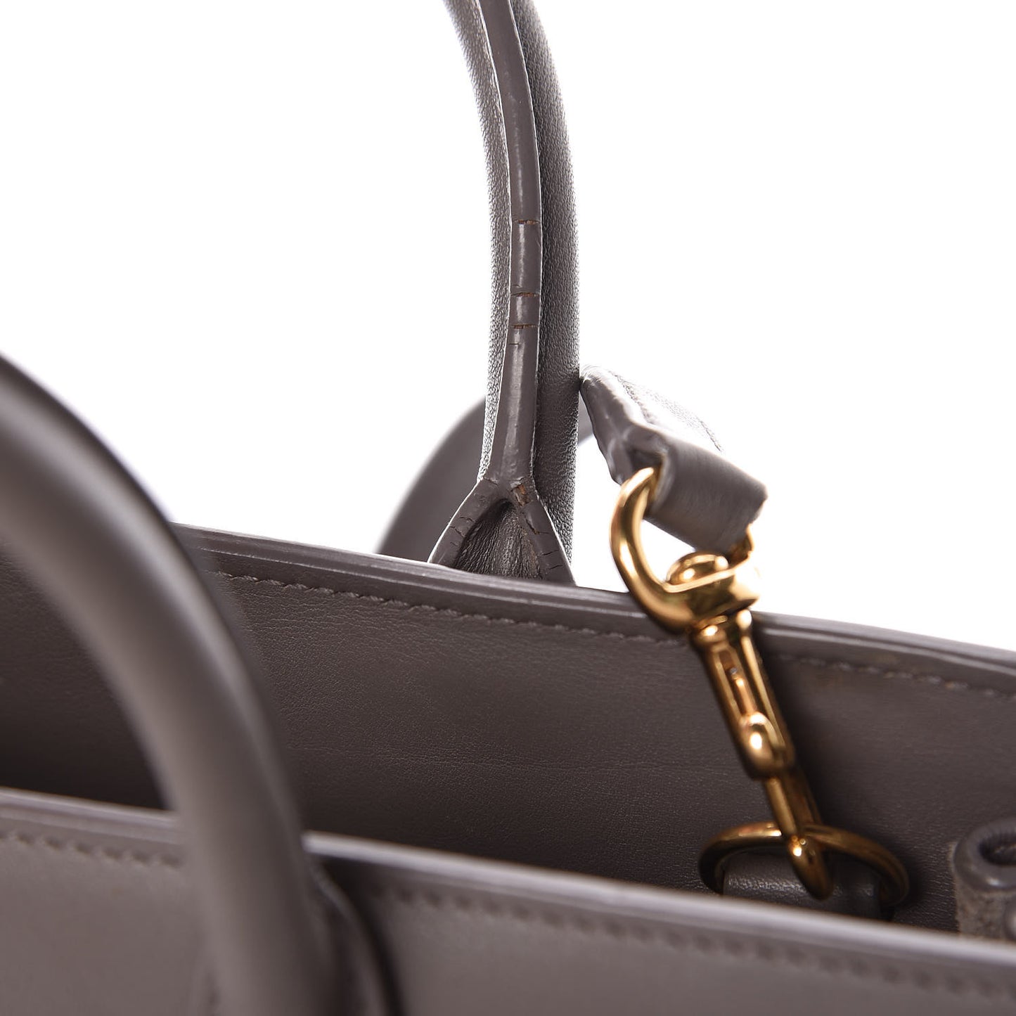 Calfskin Nano Sac De Jour Fog