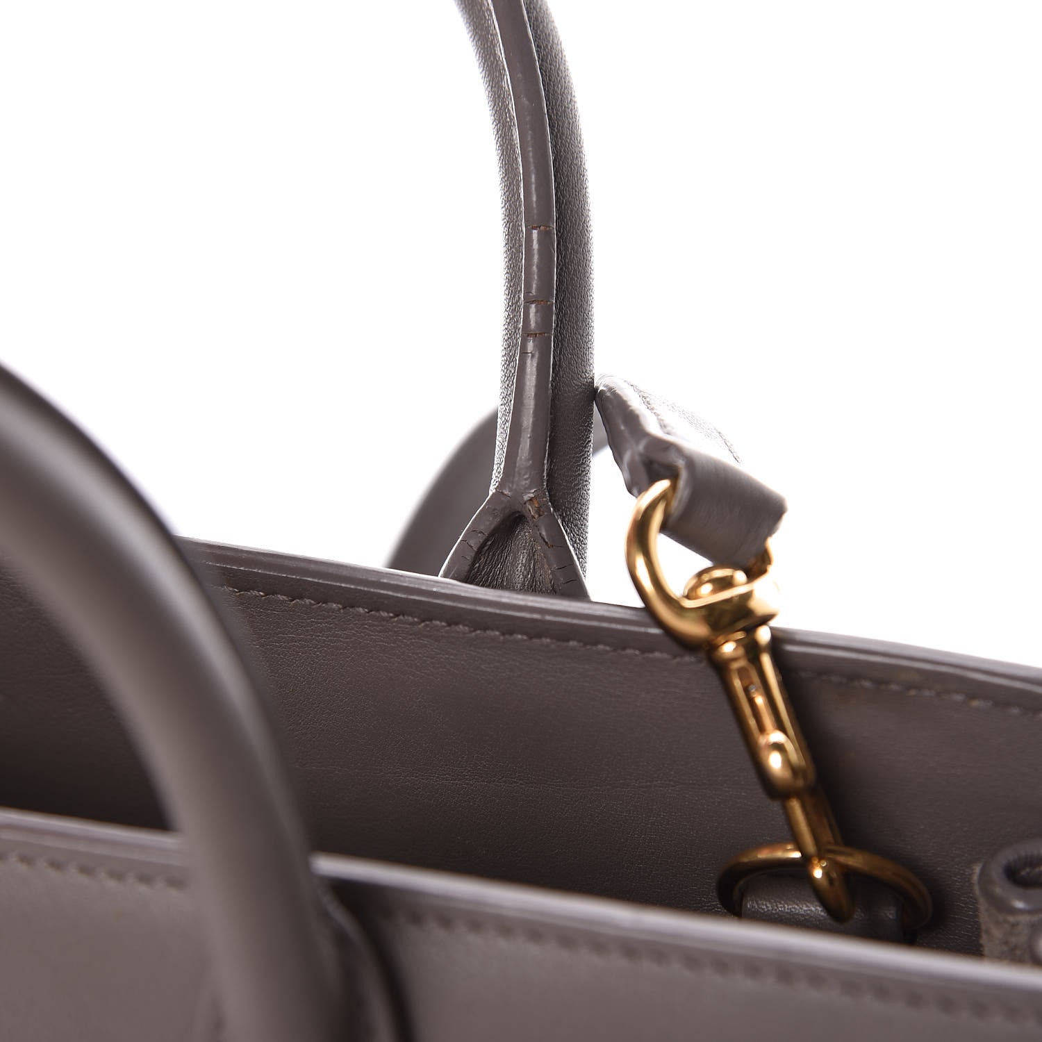 Saint Laurent Calfskin Nano Sac De Jour Fog 11 of 12
