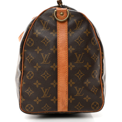 Louis Vuitton Monogram Keepall Bandouliere 45 12 of 14