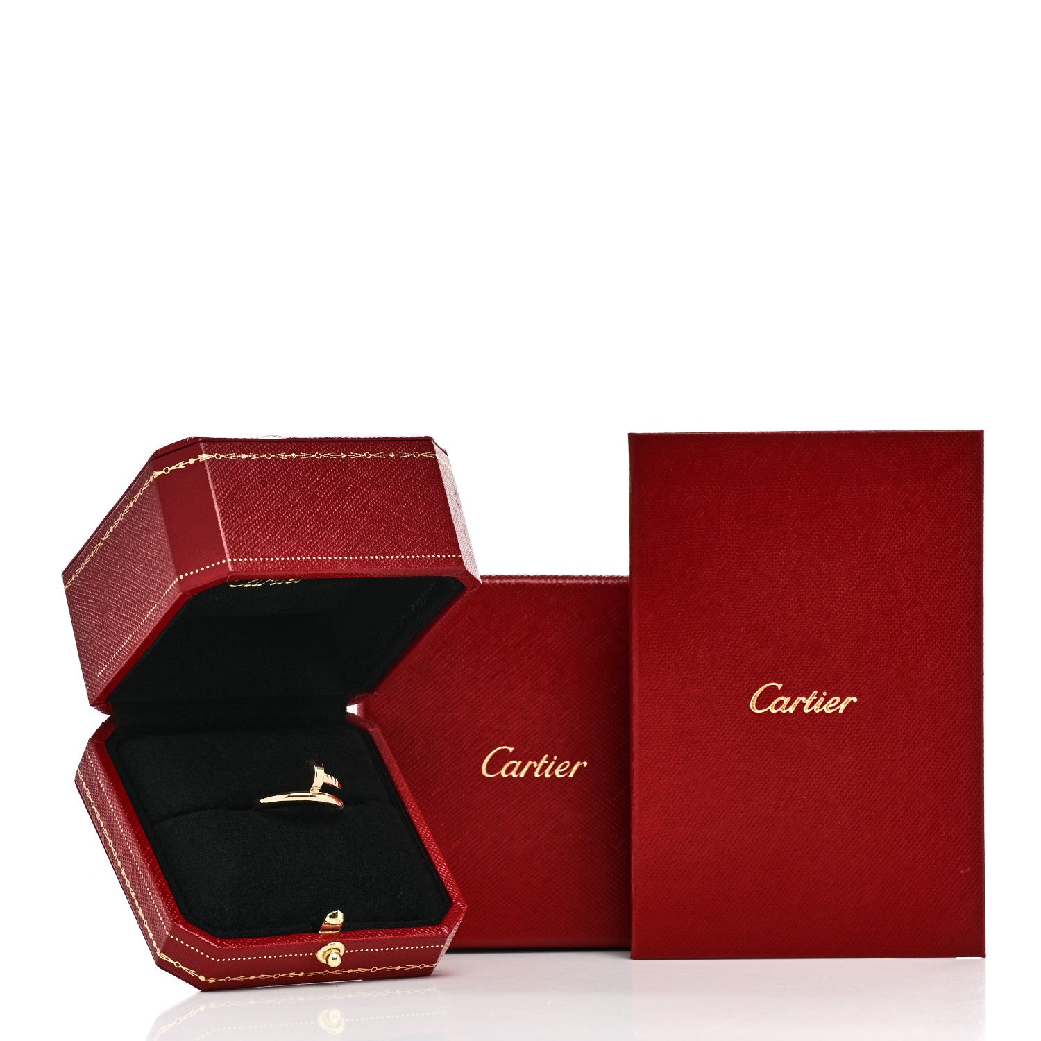 Cartier 18K Yellow Gold Juste Un Clou Ring 51 5.75 6 of 6