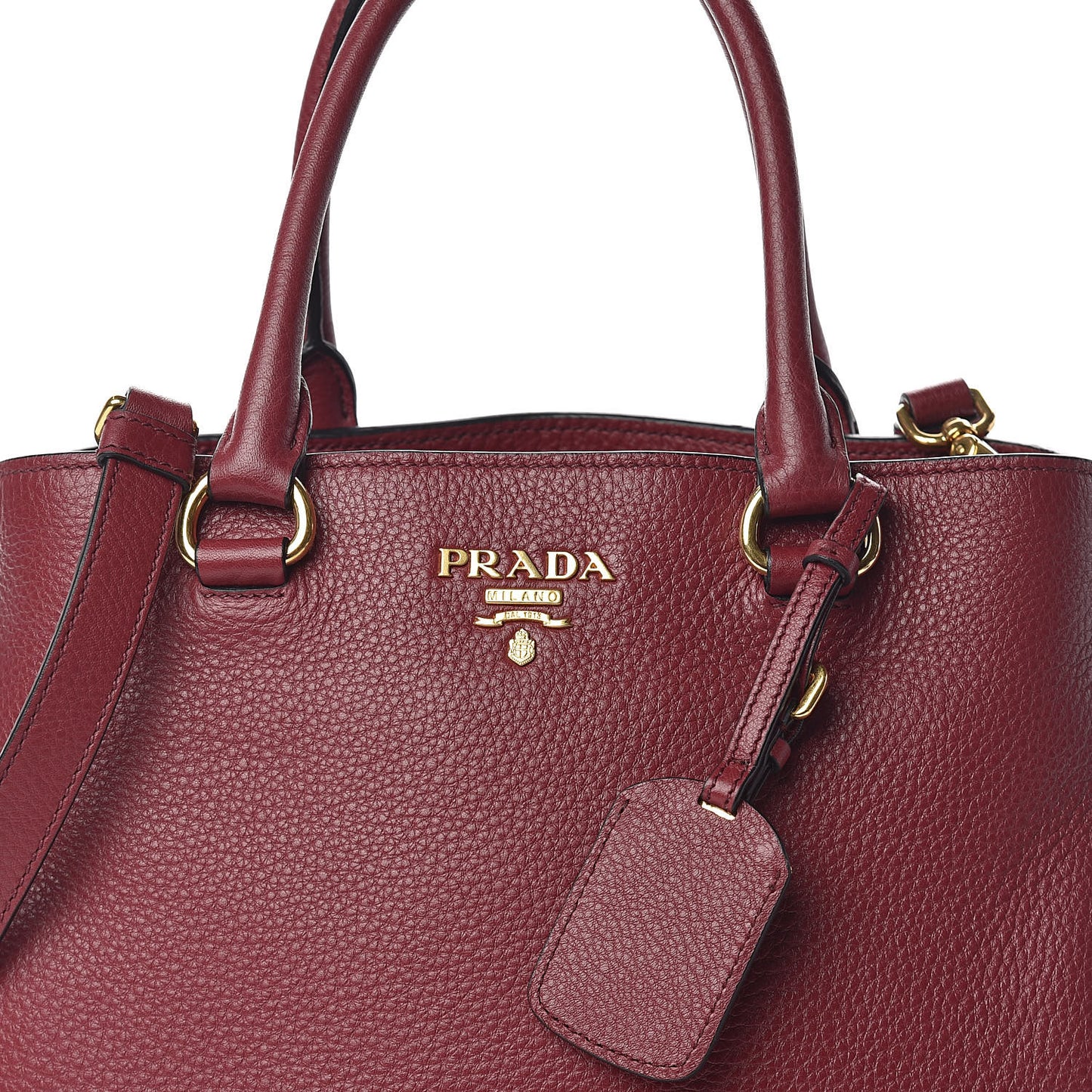 Vitello Phenix Tote Cherry