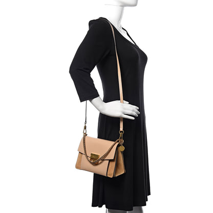 Givenchy Sugar Goatskin Small GV3 Shoulder Bag Cipria 2 of 9