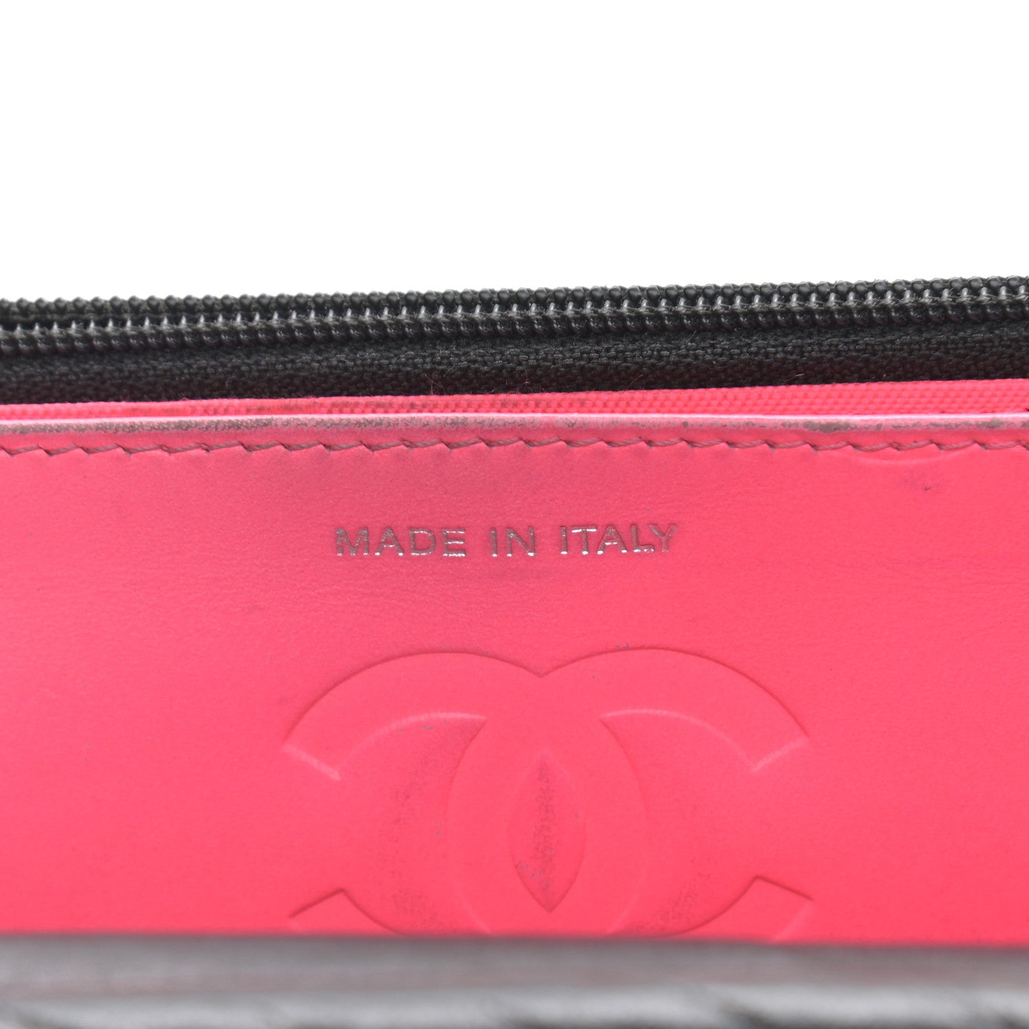 Chanel Calfskin Quilted Cambon Wallet On Chain WOC Black 7 of 19