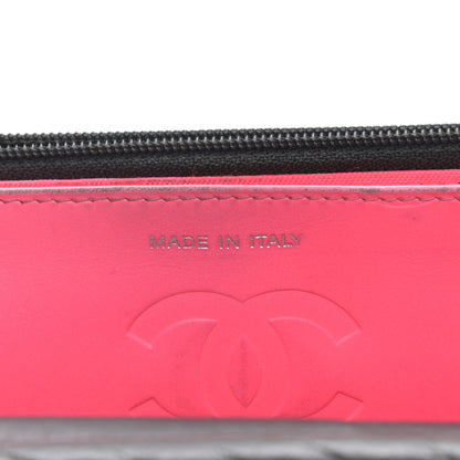 Chanel Calfskin Quilted Cambon Wallet On Chain WOC Black 7 of 19