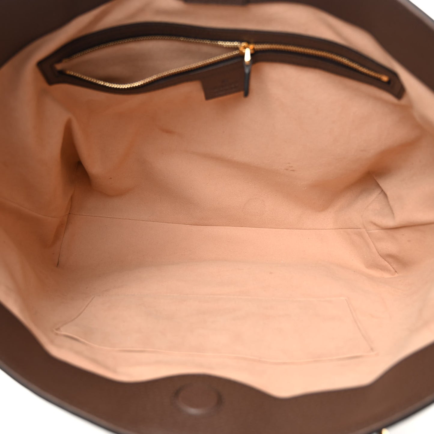 GG Supreme Monogram Medium Ophidia Shopping Tote Brown