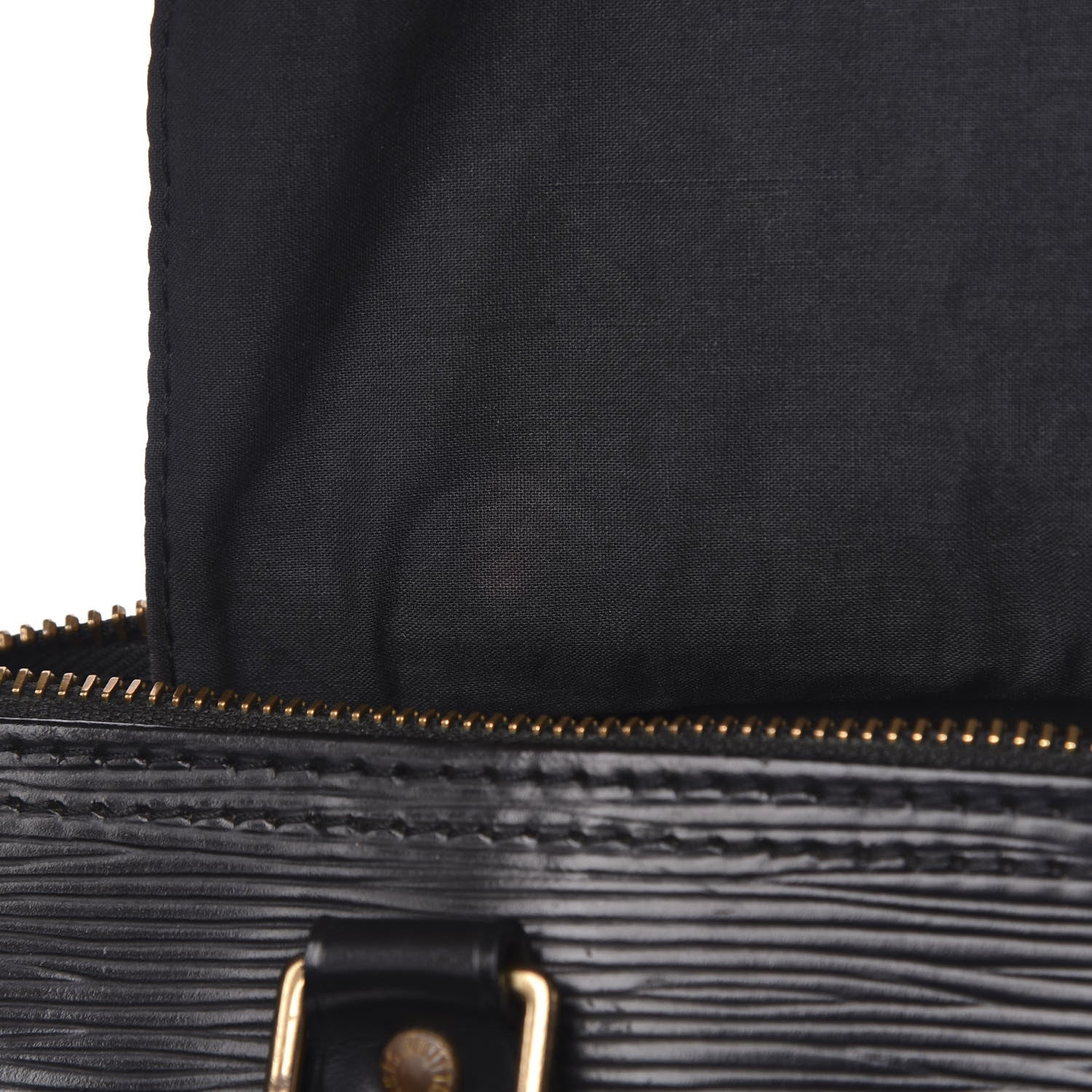 Louis Vuitton Epi Speedy 25 Black 8 of 14