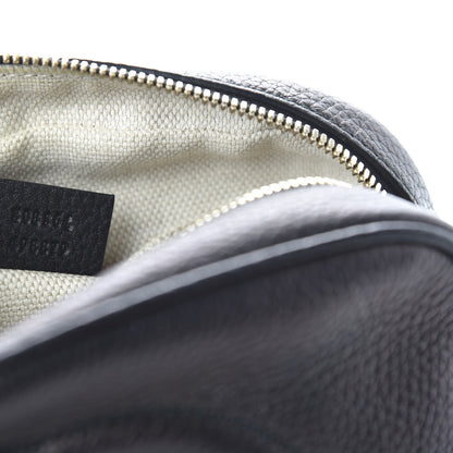 Gucci Pebbled Calfskin Small Soho Disco Bag Black 9 of 10