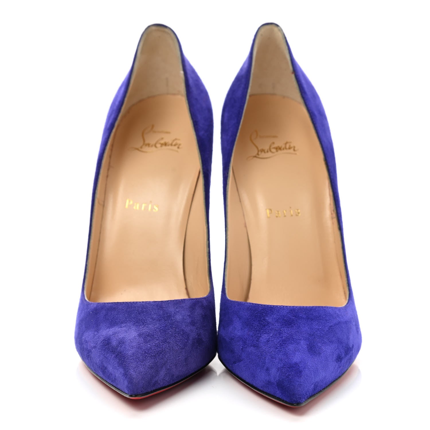 Christian Louboutin Veau Velours So Kate 120 Pumps 40.5 Purple Pop 2 of 8