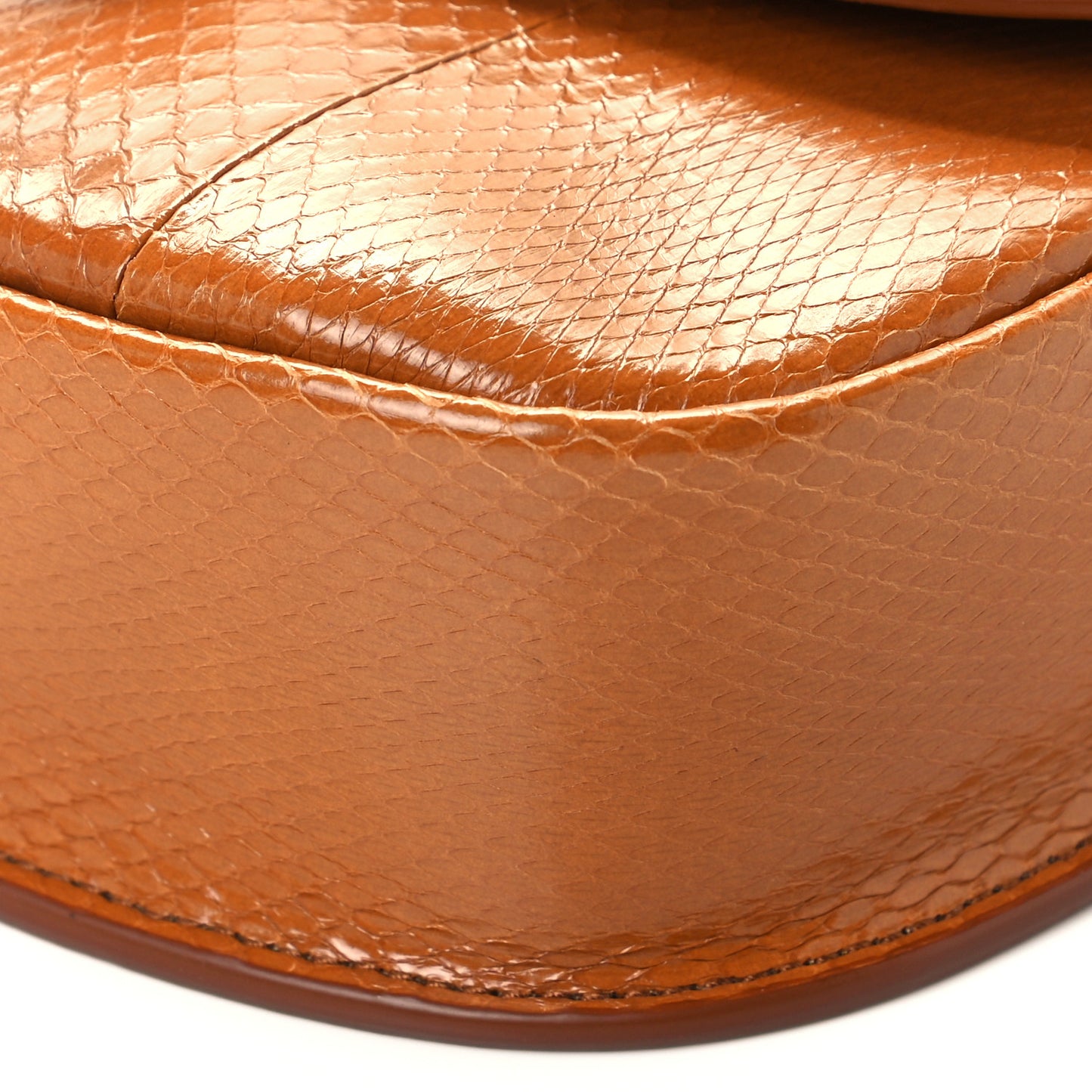 Snakeskin Small Kaia Satchel