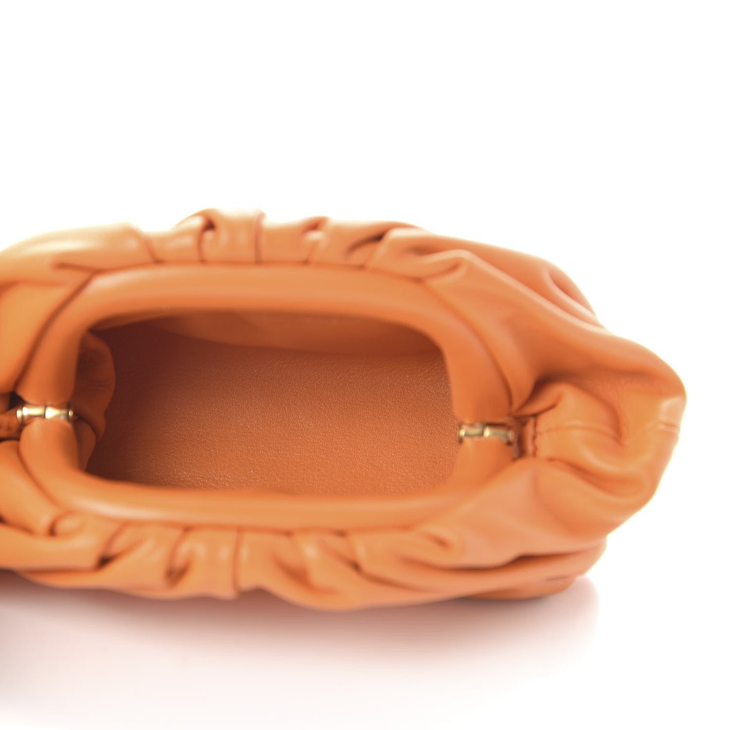 Butter Calfskin Coin Purse Light Orange