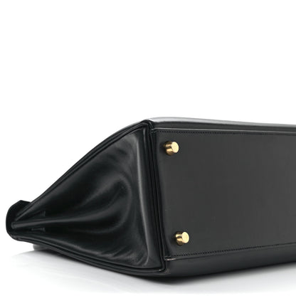 Hermes Box Kelly Retourne 32 Black 6 of 9