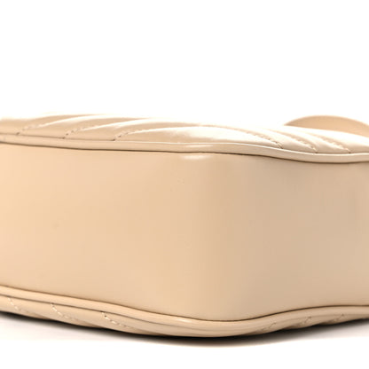 Saint Laurent Calfskin Matelasse Monogram Lou Camera Bag Dark Beige 9 of 10