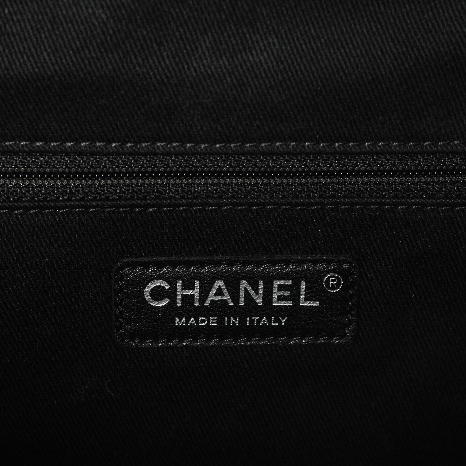 Chanel Grained Calfskin Stitched Accordion Shoulder Bag Black 6 of 7