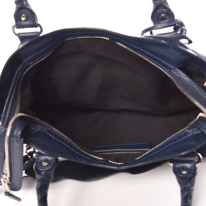 Balenciaga Agneau Giant 12 Silver Hardware Town Bleu Obscur 5 of 10
