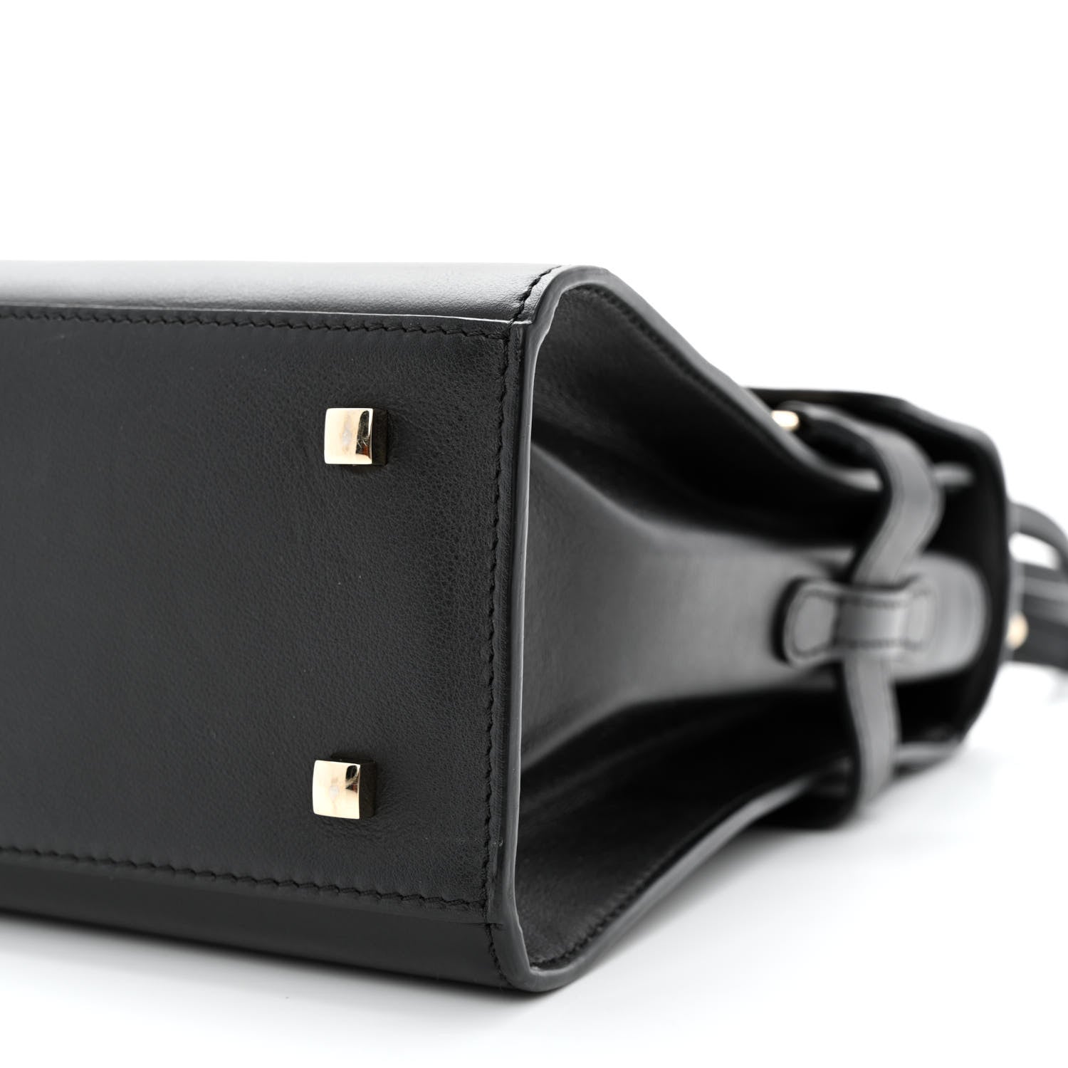 Delvaux Calfskin MM Tempete Satchel Black 11 of 11