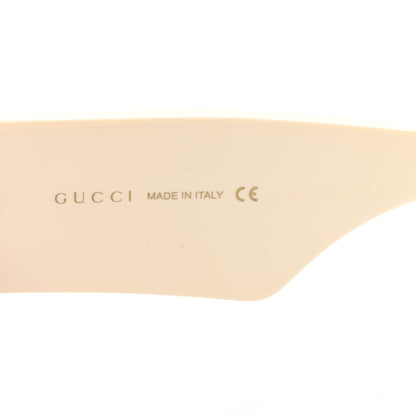 Gucci Square Frame Sunglasses GG0630S Black Ivory 5 of 9