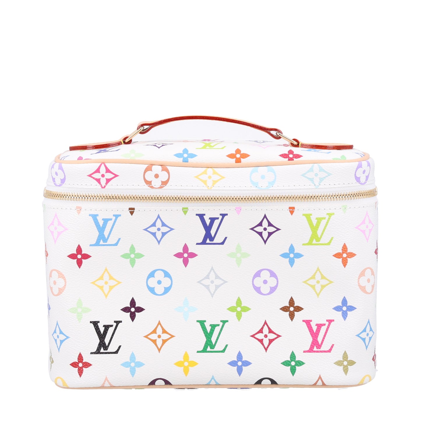 LV X TM Monogram Multicolor Nice BB White